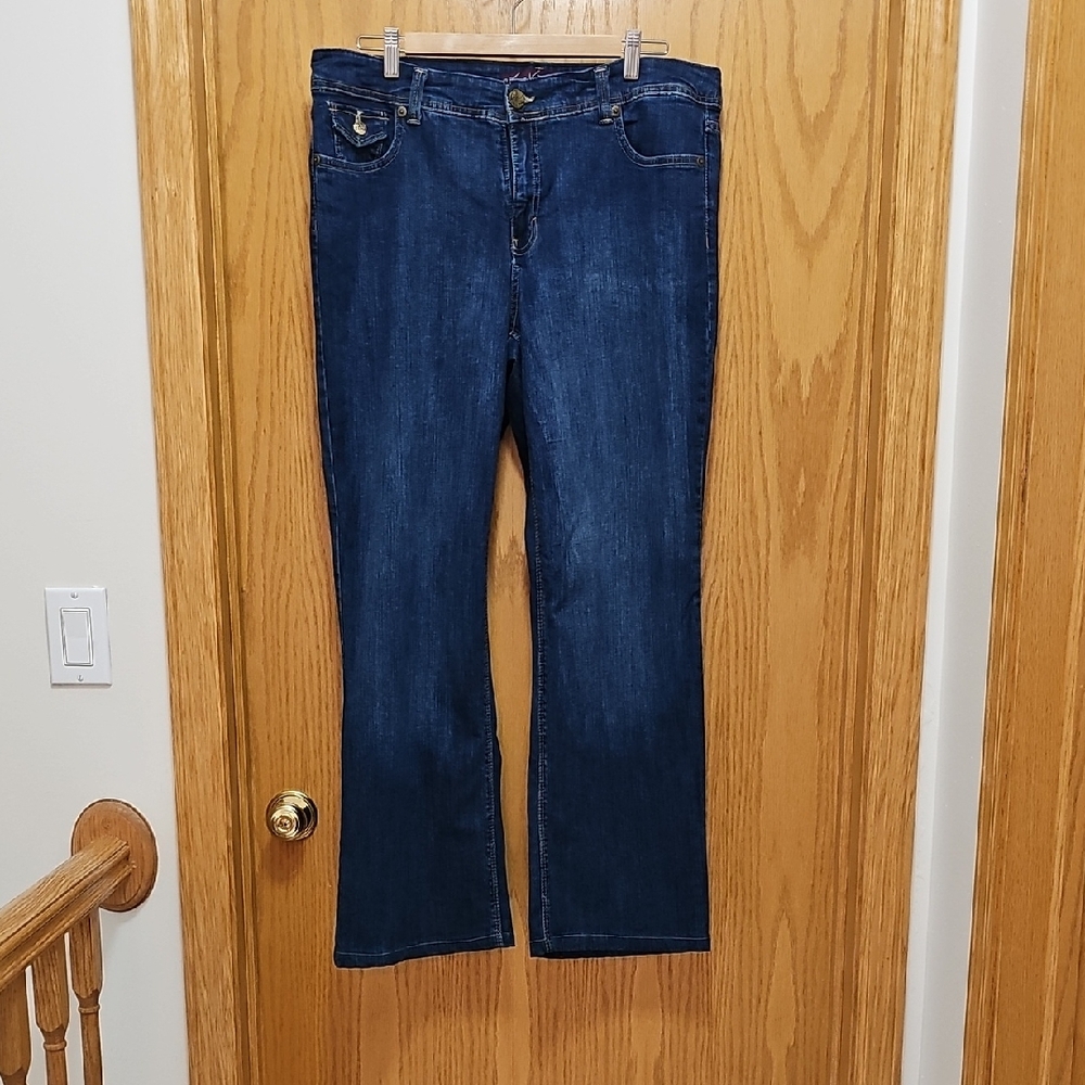 Gloria Vanderbilt Blue Boot Cut Jeans
